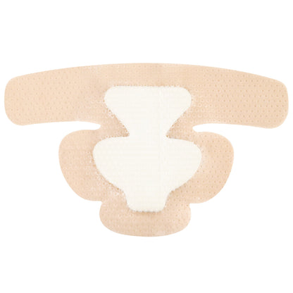 ComfortFoam™ Border Foam Dressing 5 X 8 Inch With Border Waterproof Backing Silicone Adhesive Elbow / Heel Sterile (946559_EA)