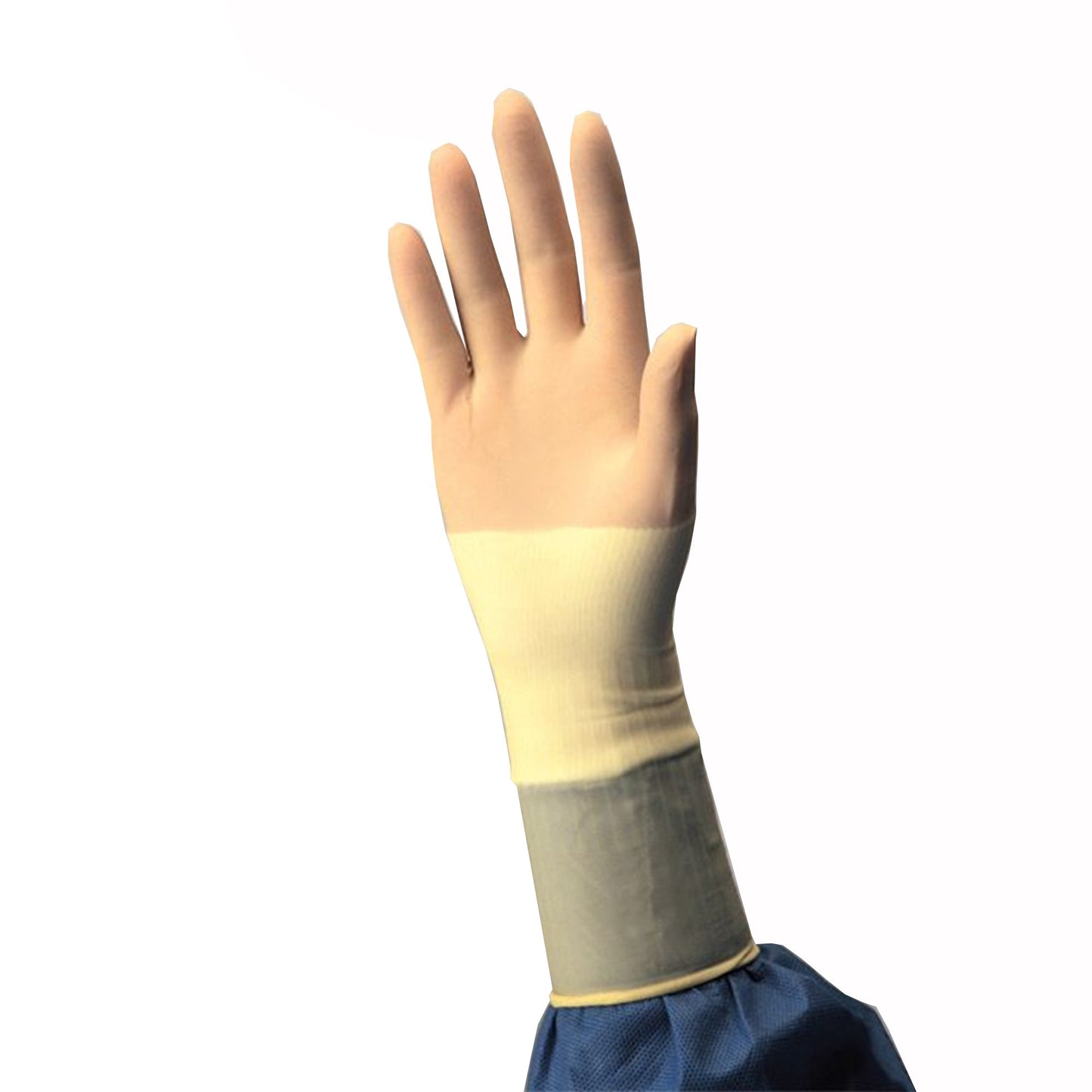 Protexis™ PI Surgical Glove Size 6.5 Sterile Polyisoprene Standard Cuff Length Smooth Ivory Chemo Tested (807727_CS)