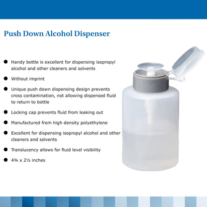 McKesson Alcohol Dispenser Polyethylene Translucent 9 oz. (625082_BX)