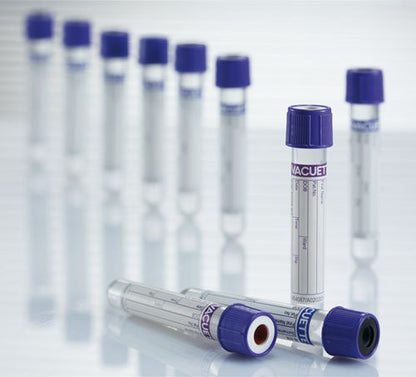 VACUETTE® Venous Blood Collection Tube K3 EDTA Additive 6 mL Pull Cap Polyethylene Terephthalate (PET) Tube (473105_CS)