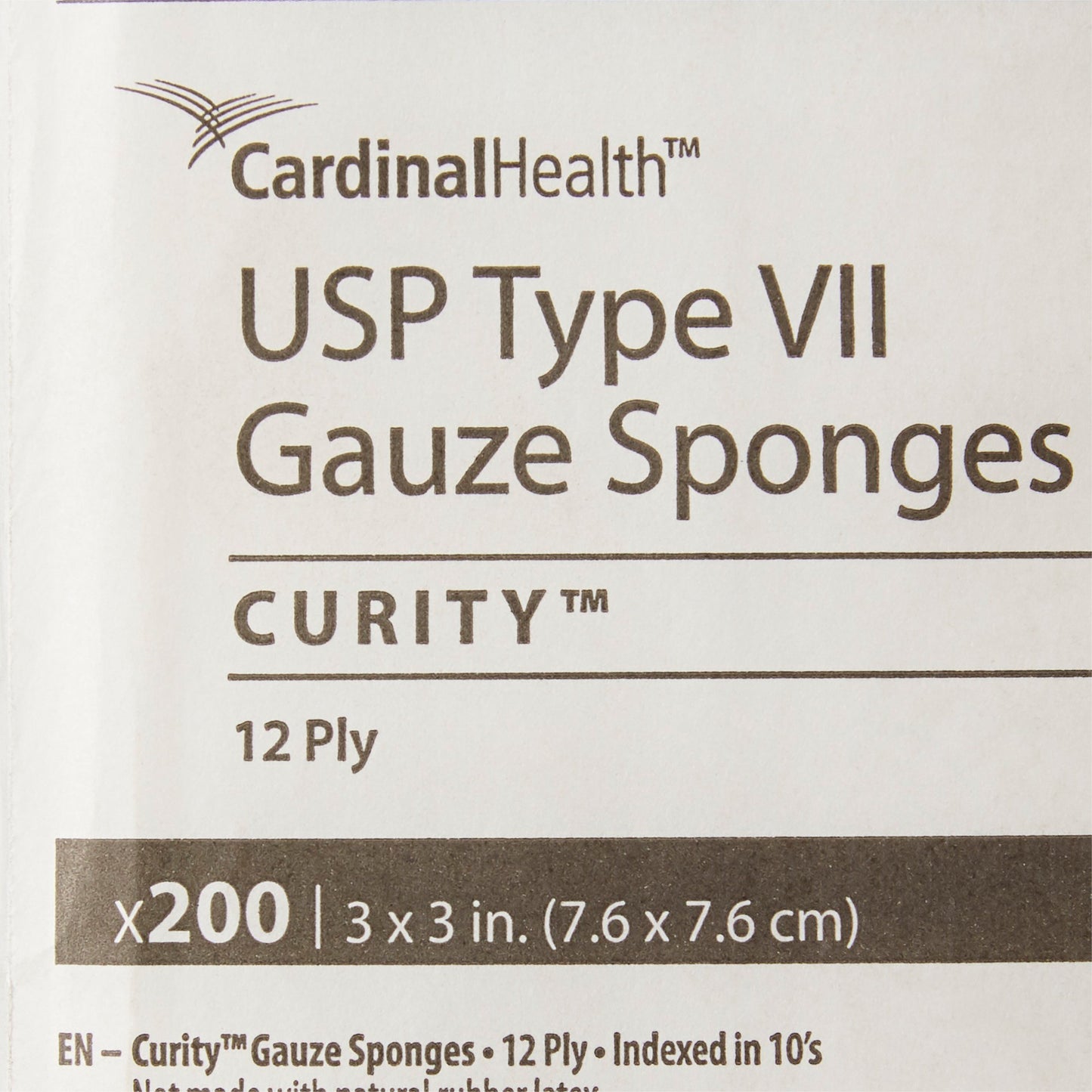 Curity™ Gauze Sponge 3 X 3 Inch 12-Ply NonSterile 200 per Pack (10212_BG)