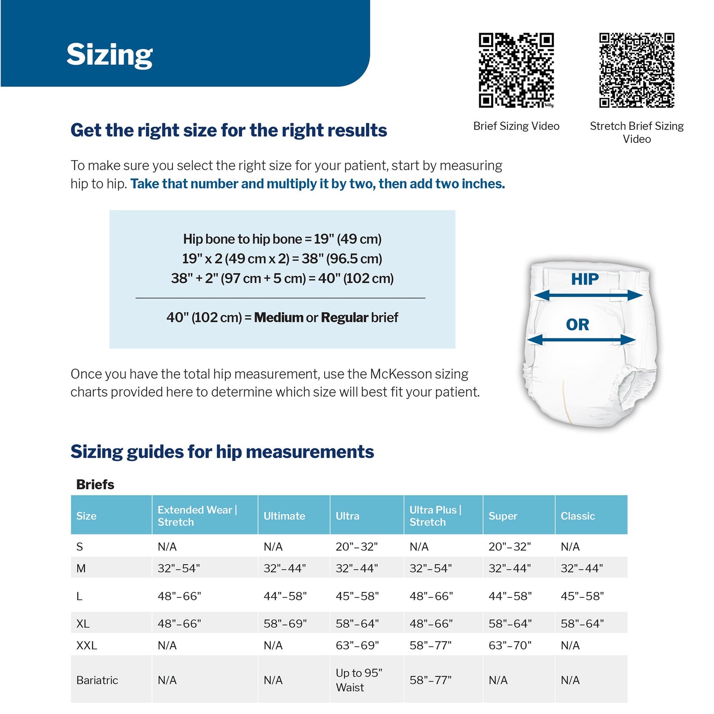 McKesson Extended Wear Unisex Adult Incontinence Brief Large / X-Large Disposable Heavy Absorbency (980311_BG)