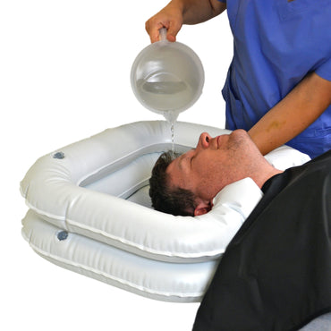 Ableware Easy Shampoo™ Shampoo Basin 8 X 20 X 24 Inch White (972675_EA)
