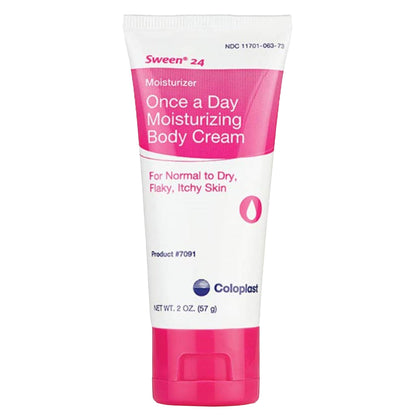 Sween® 24 Hand and Body Moisturizer 2 oz. Tube Unscented Cream CHG Compatible (497387_CS)