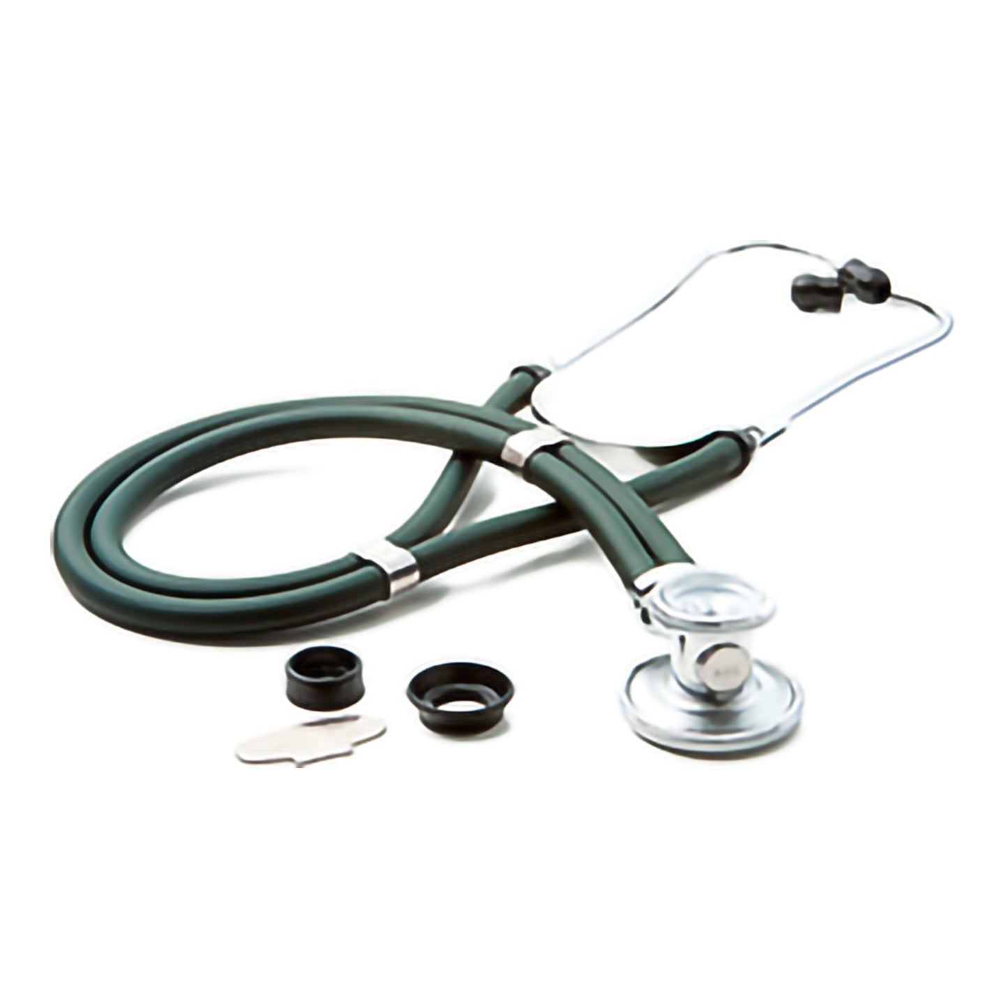 McKesson Sprague Stethoscope Green 2-Tube 22 Inch Tube Double Sided Chestpiece (1089444_EA)