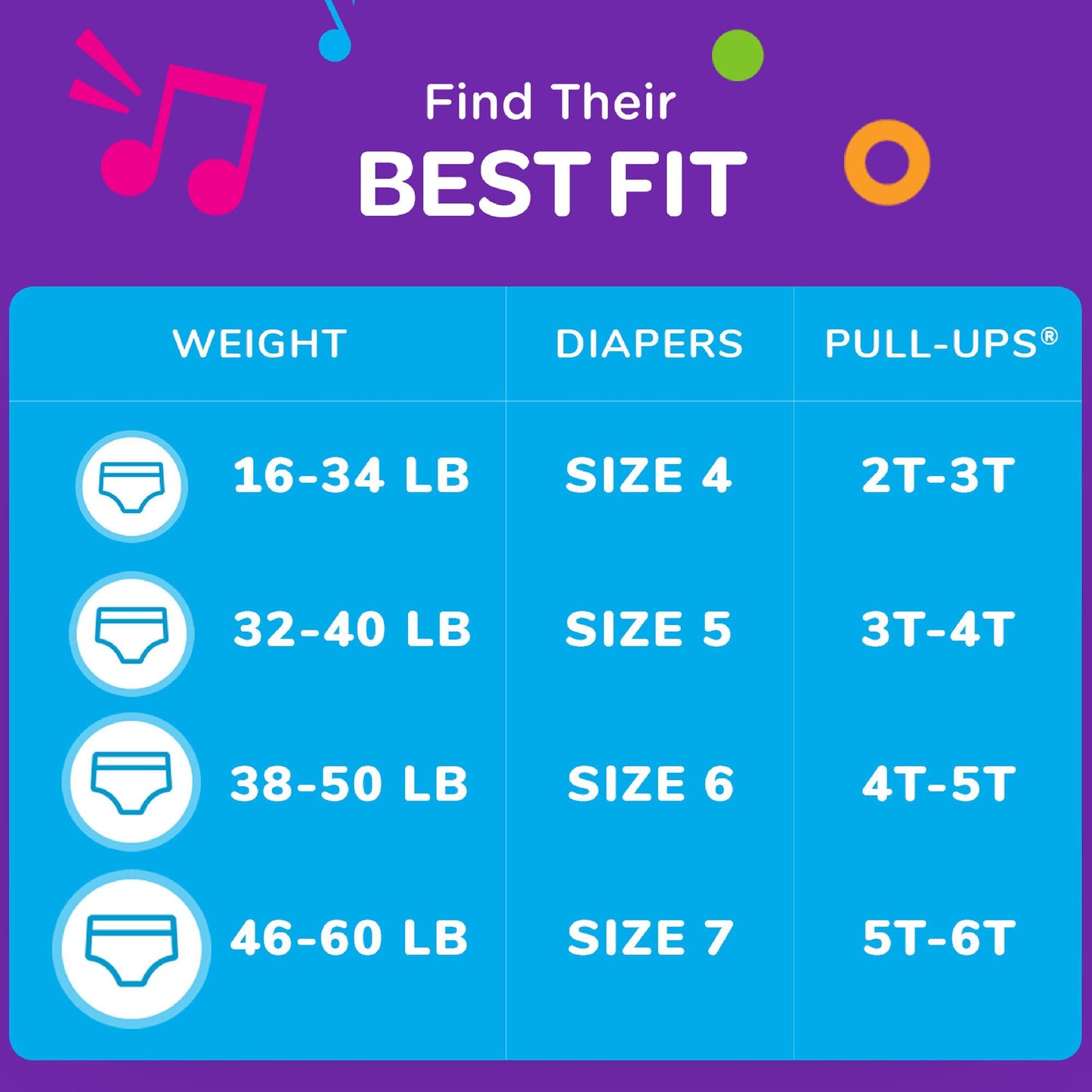 Pull-Ups® Male Toddler Training Pants Size 4T to 5T Disposable Moderate Absorbency (1160322_PK)