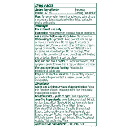 Biofreeze® Professional Topical Pain Relief 5% Strength Menthol Topical Gel 4 oz. (1027512_BX)