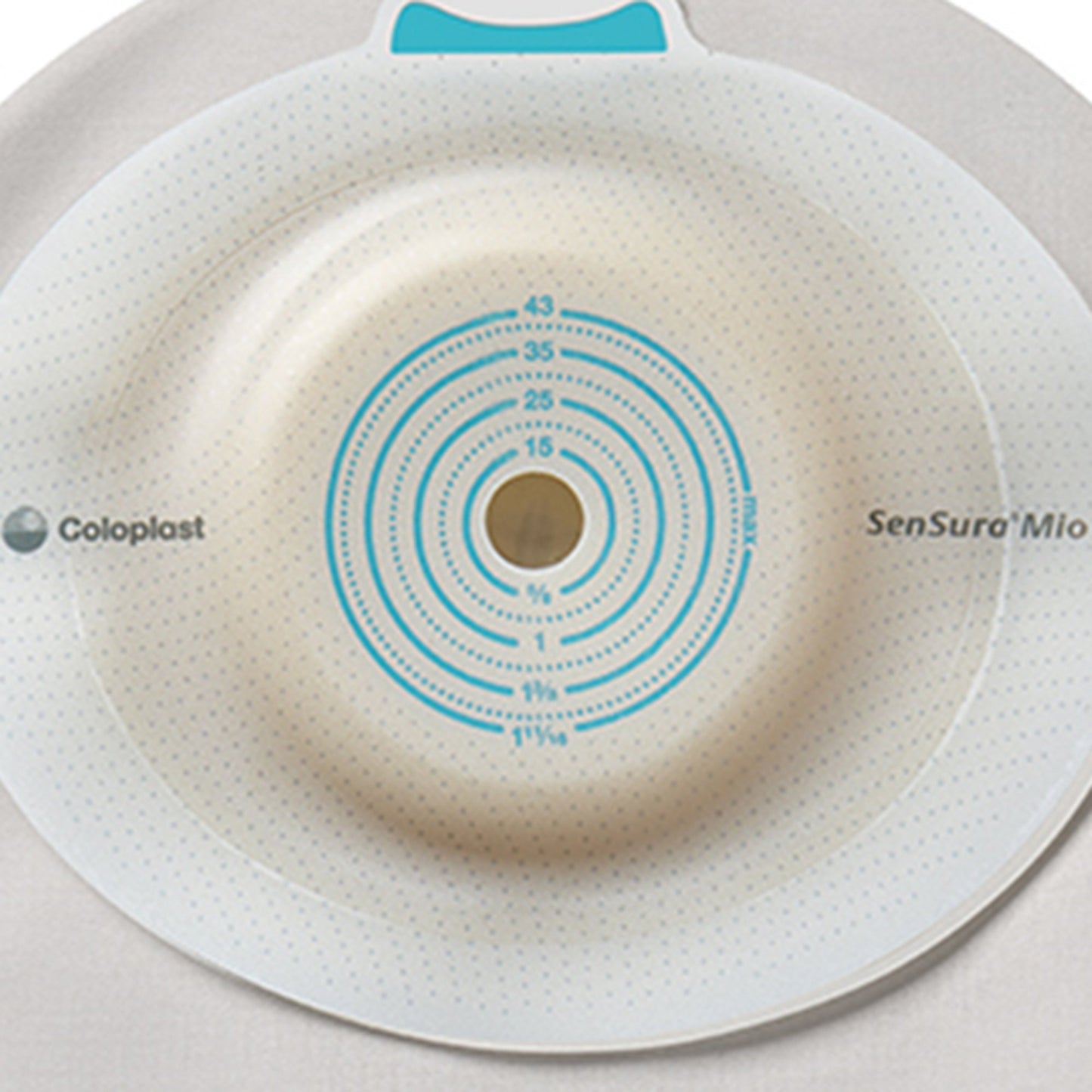 SenSura® Mio High Output Ostomy Pouch One-Piece System Convex Light, Trim to Fit 10 to 43 mm Stoma Drainable (1094140_BX)