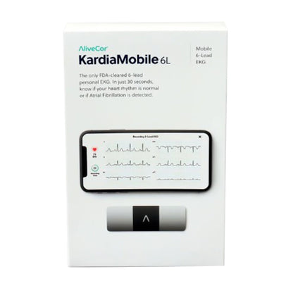 KardiaMobile® Card Electrocardiograph Battery Operated Smart Phone Display Resting (1251866_EA)