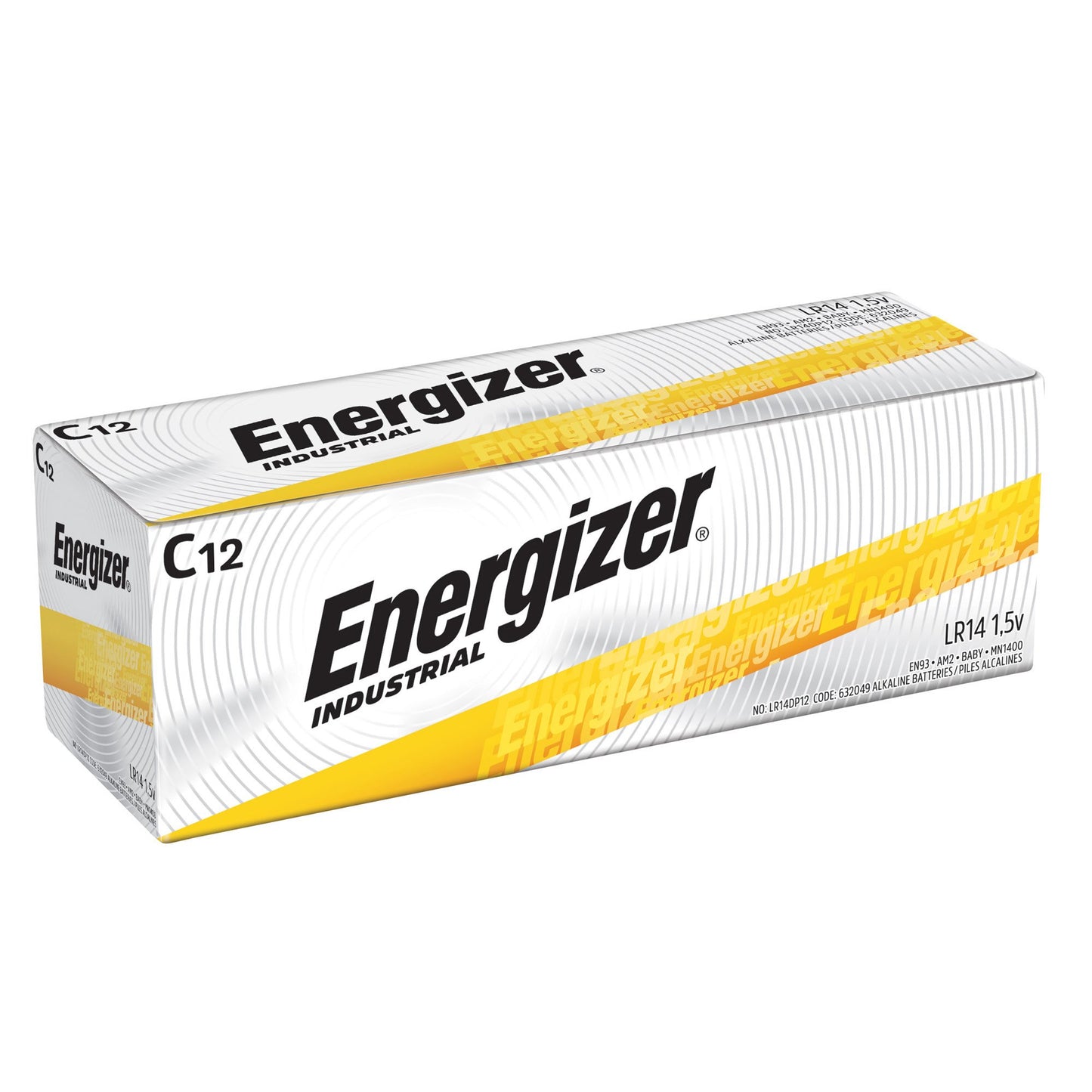 Energizer® Alkaline Battery C Cell 1.5V Disposable (258472_EA)