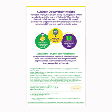 Culturelle® Probiotic Dietary Supplement 30 per Box Capsule (1268947_BX)