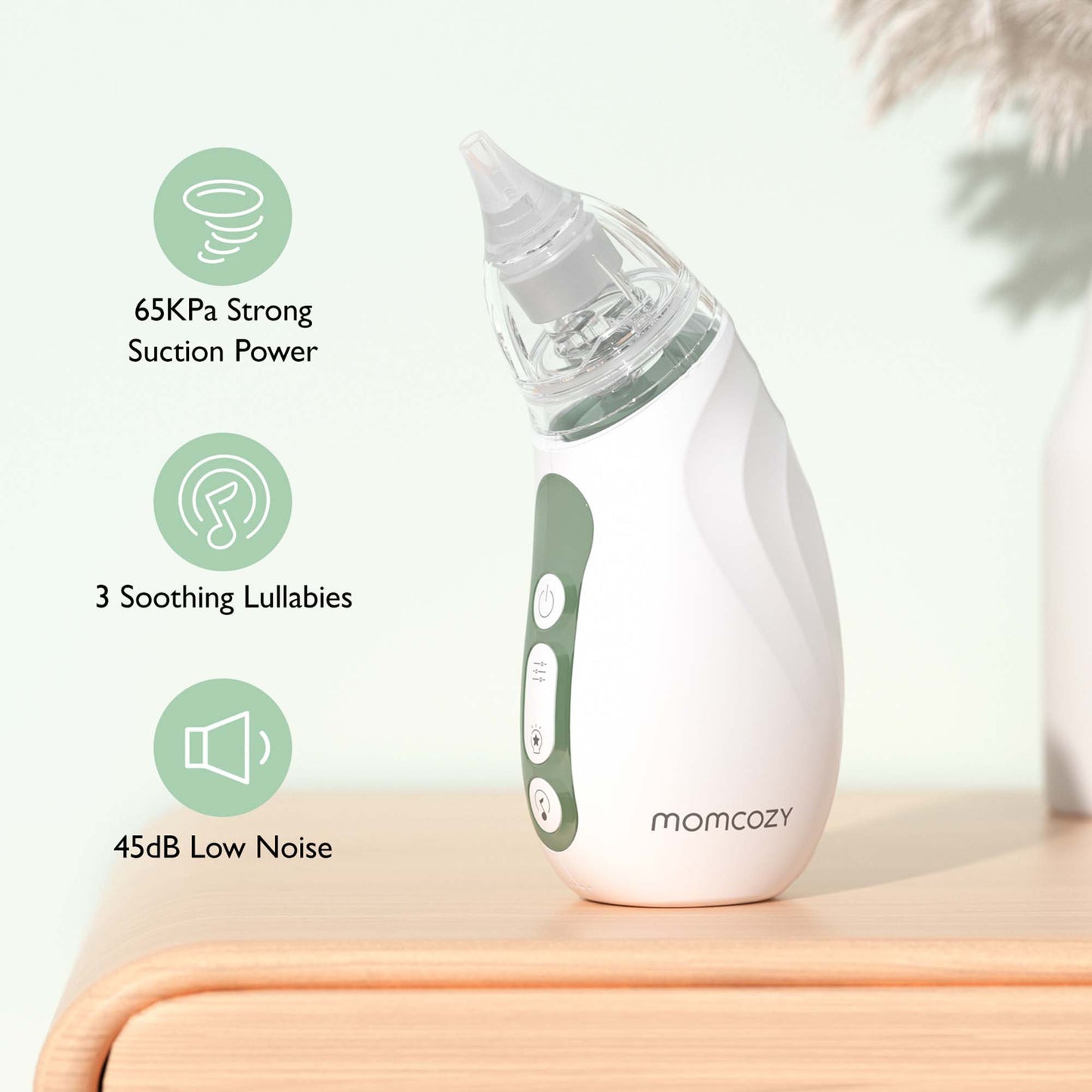 Momcozy Nasal Aspirator Ultra-soft Tip NonSterile (1261816_EA)