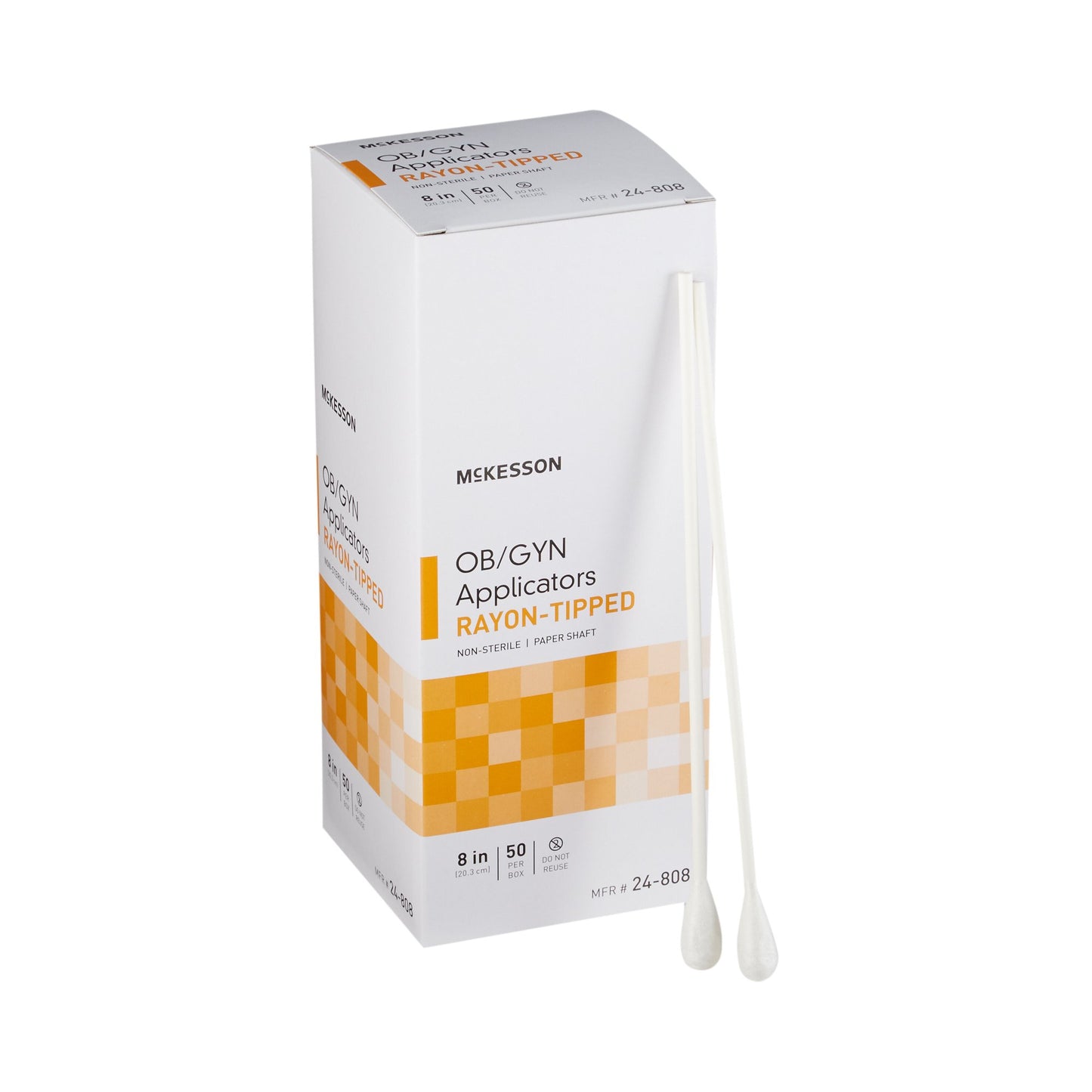 McKesson OB/GYN Swab 8 Inch Length NonSterile (51723_CS)
