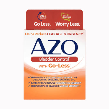 AZO® Bladder Control Urinary Pain Relief 300 mg Strength Pumpkin Seed / Soy Germ Extracts Capsule 54 per Box (1268930_BX)
