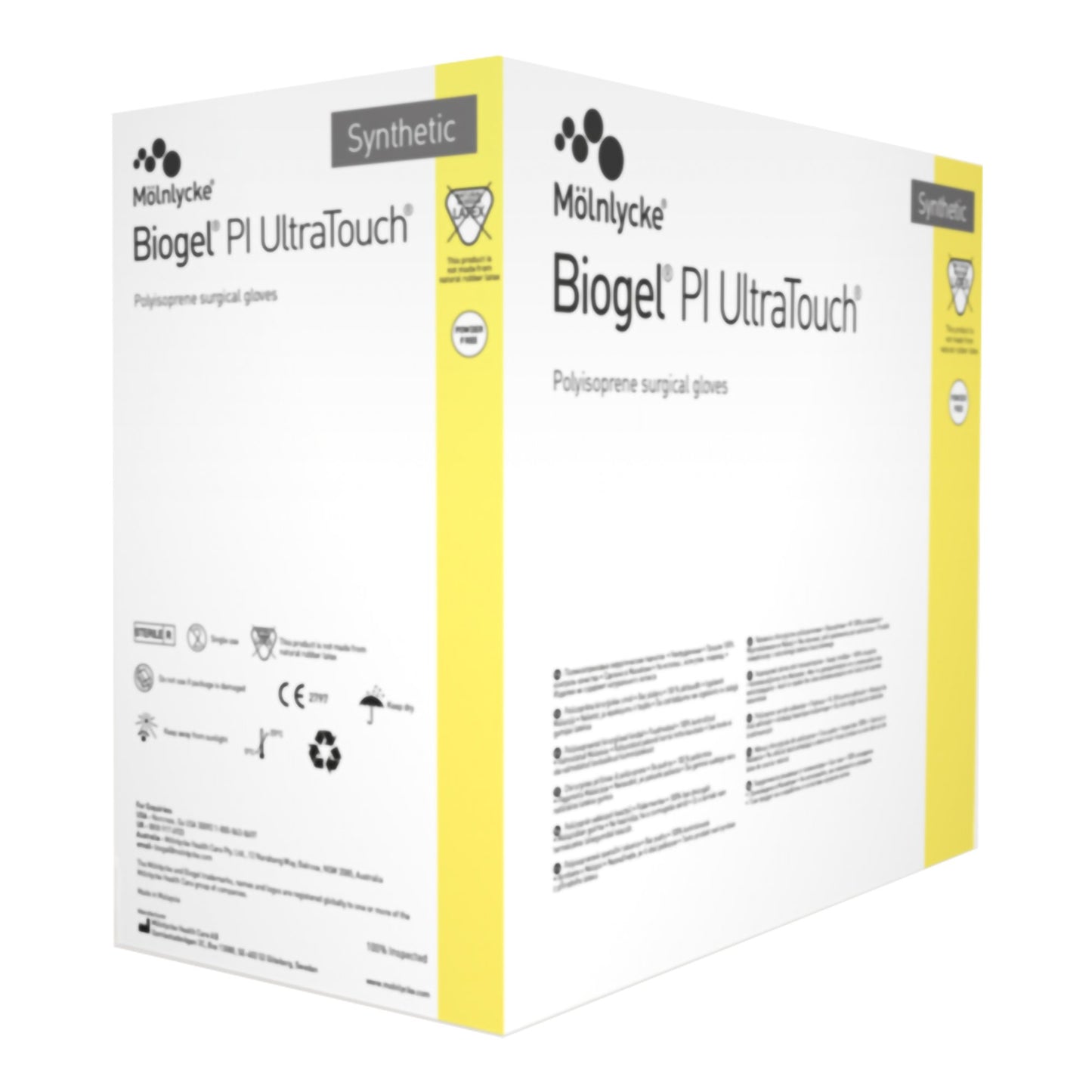 Biogel® PI UltraTouch™ Surgical Glove Size 8 Sterile Polyisoprene Standard Cuff Length Micro-Textured Opaque Beige Chemo Tested (639051_CS)