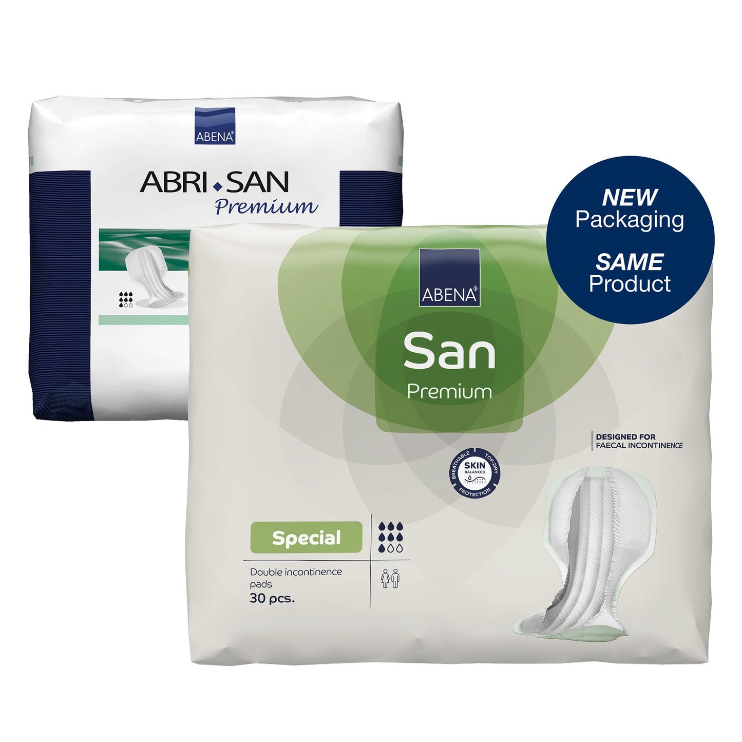 Abena® San Premium Special Incontinence Liner 14.5 X 28.7 Inch Heavy Absorbency Fluff / Polymer Core One Size Fits Most (1218224_CS)