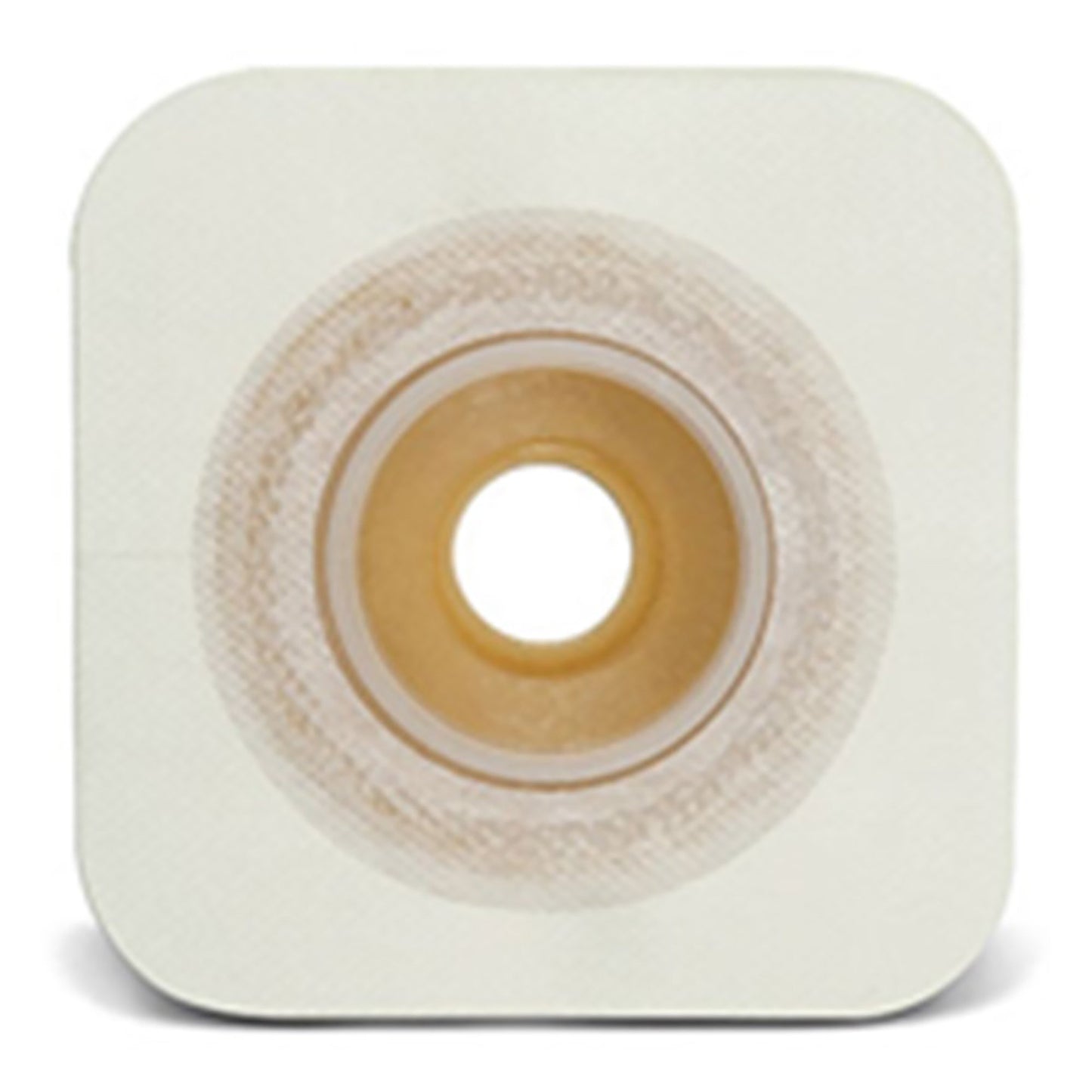 Sur-Fit Natura® Ostomy Barrier Precut, Extended Wear Durahesive® Adhesive 45 mm Flange System Hydrocolloid 7/8 Inch Opening 4-1/2 X 4-1/2 Inch (466132_EA)