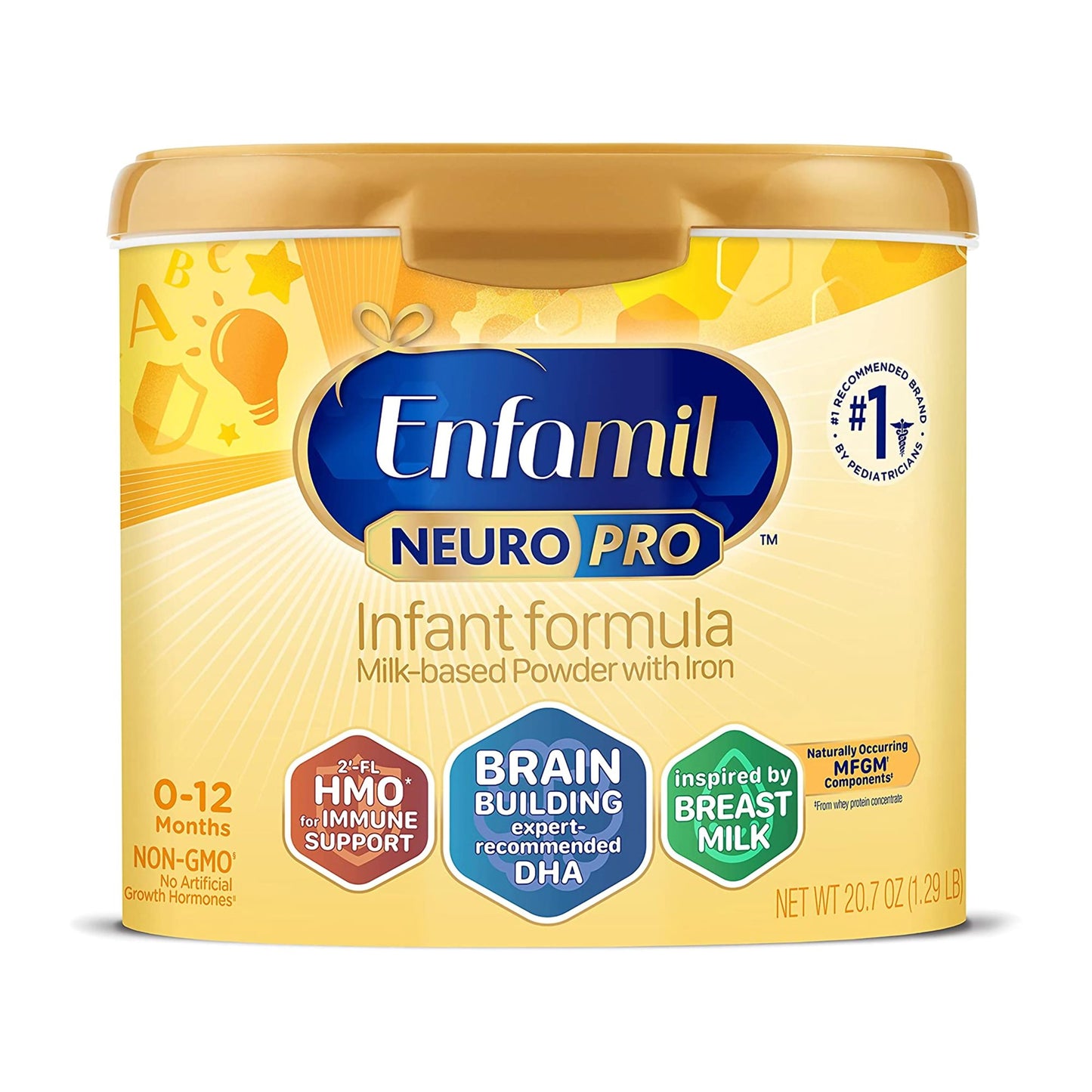 Enfamil NeuroPro™ Infant Formula Unflavored 20.7 oz. Canister Powder Iron (1193910_CS)
