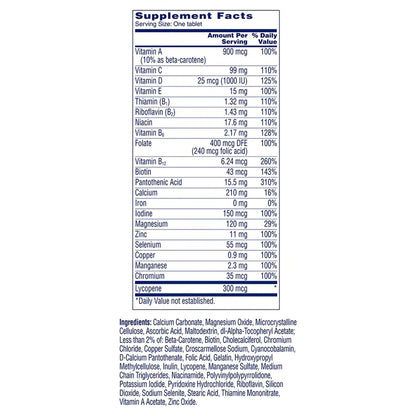 One A Day® Multivitamin Supplement Tablet 100 per Bottle (1229945_BT)