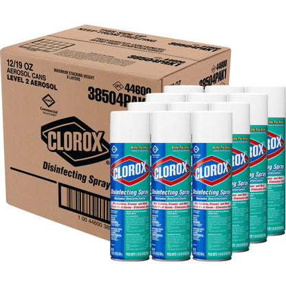Clorox Commercial Solutions® Clorox® Surface Disinfectant Alcohol Based Aerosol Spray Liquid 19 oz. Can Fresh Scent NonSterile (585450_EA)