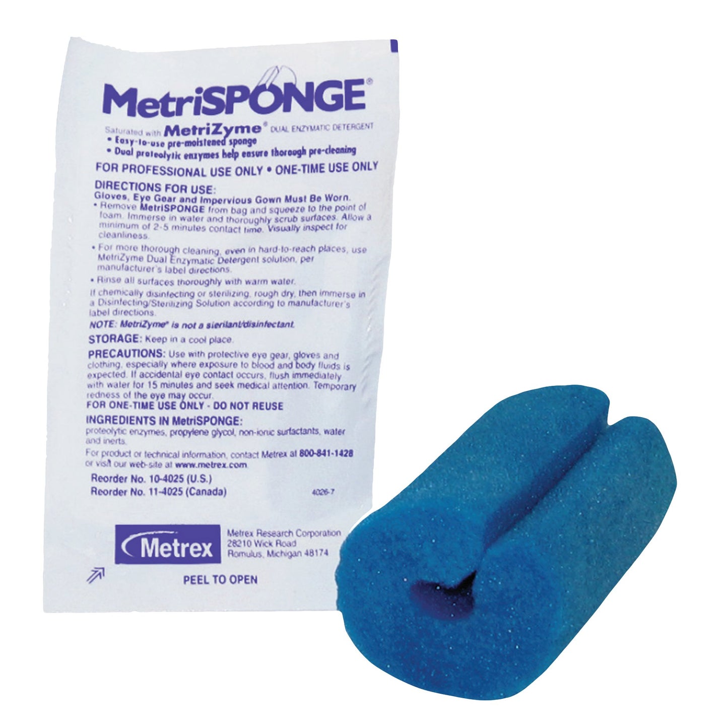 MetriSponge® Instrument Cleaning Sponge MetriSponge® (216198_CS)