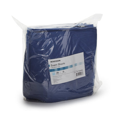 McKesson Exam Shorts 2X-Large Blue SMS Adult Disposable (1197332_CS)