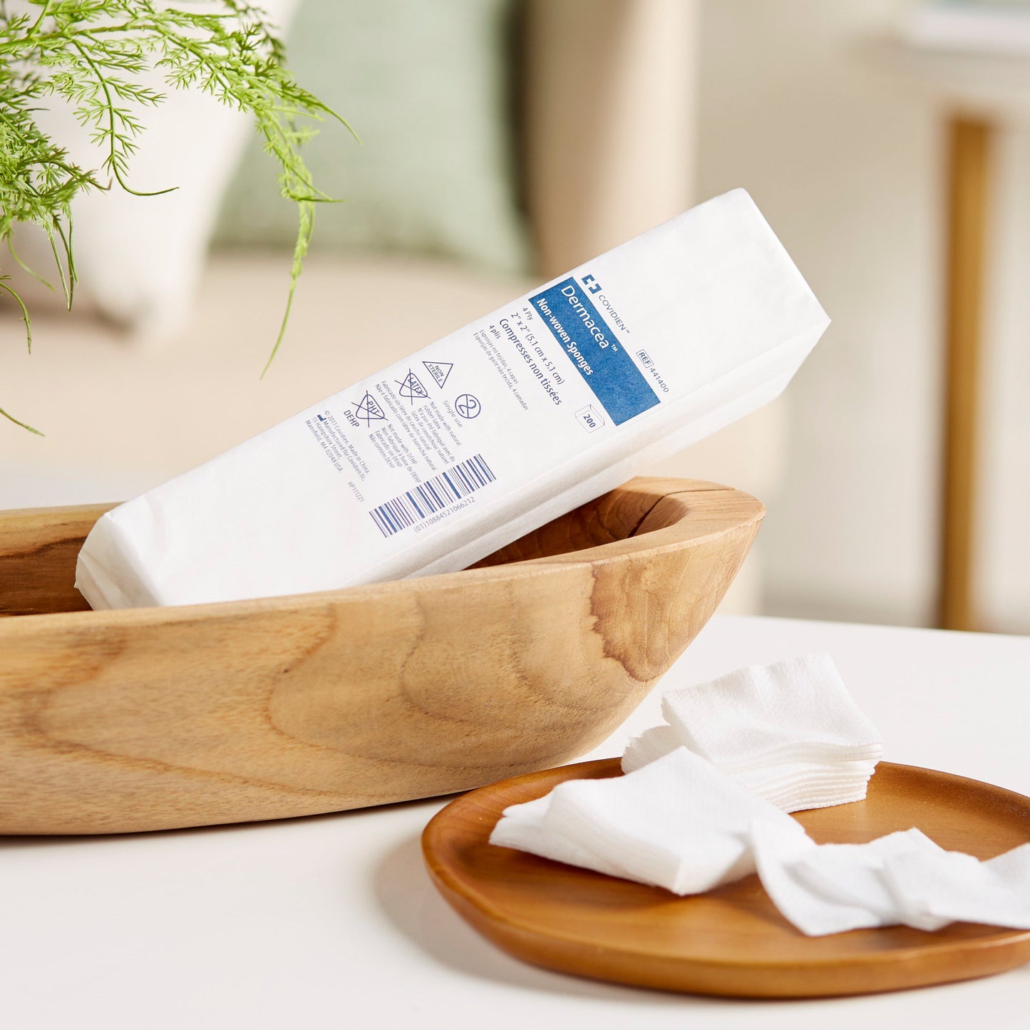 Dermacea™ Nonwoven Sponge 2 X 2 Inch 4-Ply NonSterile 200 per Pack (516459_BG)