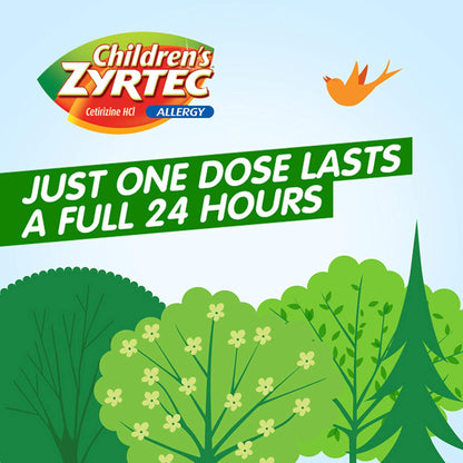 Children's Zyrtec Children's Allergy Relief 1 mg / 1 mL Strength Syrup 4 oz. (1119047_EA)