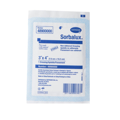 Sorbalux® Non-Adherent Dressing 3 X 4 Inch Sterile 1 per Pack (626175_EA)