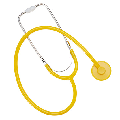 Proscope™ 664 Disposable Stethoscope Yellow 1-Tube 22 Inch Tube Single Sided Chestpiece (493334_CS)