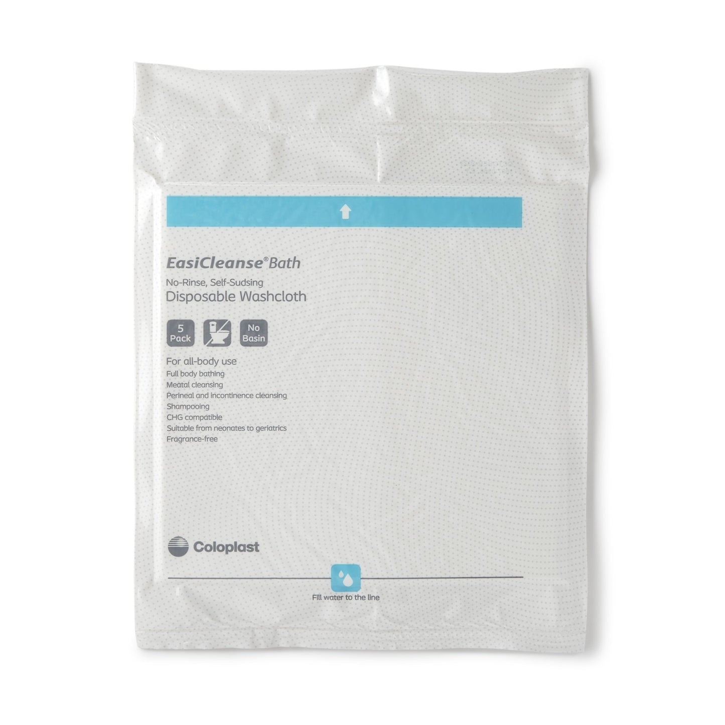 Bedside-Care® EasiCleanse™ Personal Cleansing Wipe Soft Pack Unscented 5 Count (939883_PK)