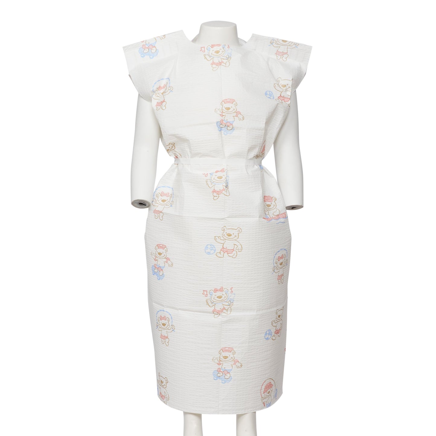 Graham Medical Products Patient Exam Gown Child Size Kid Design (Activity Bears® Print) Disposable (236131_CS)