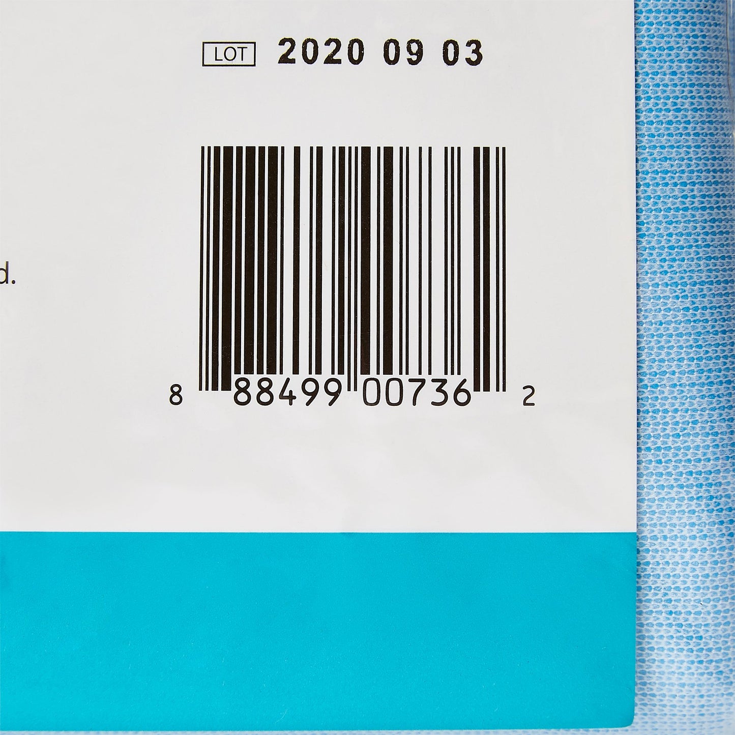 Cardinal Health™ Essentials Reusable Underpad 36 X 54 Inch Polyester / Rayon Moderate Absorbency (1120201_EA)