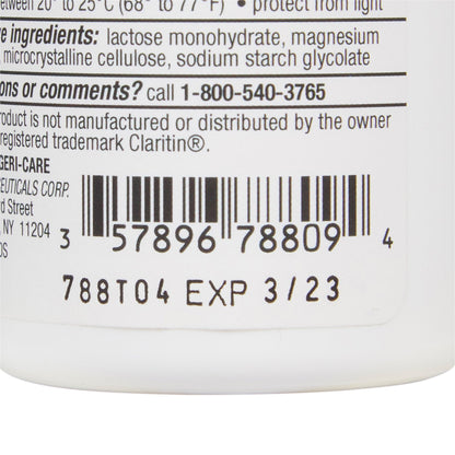 Geri-Care® Allergy Relief 10 mg Strength Tablet 90 per Bottle (689195_BT)