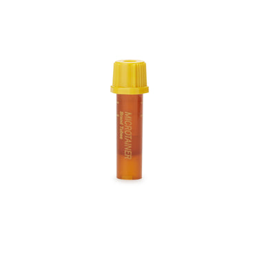 BD Microtainer® SST™ Capillary Blood Collection Tube Clot Activator / Separator Gel Additive 400 µL to 600 µL BD Microgard™ Closure Plastic Tube (419302_BX)