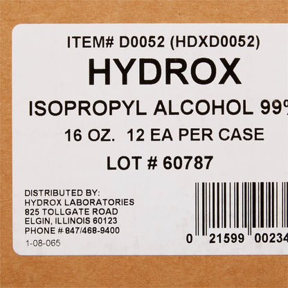 McKesson Brand Antiseptic Isopropyl Alcohol Topical Liquid 16 oz. Bottle (704316_CS)