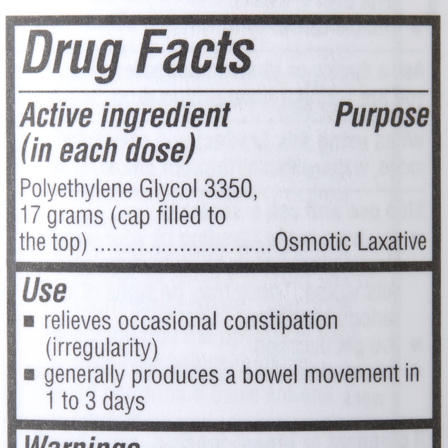 Geri-Care® Laxative Powder 8.3 oz. Polyethylene Glycol 3350 (798848_BT)