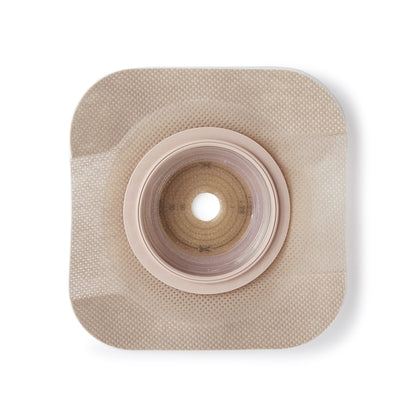 New Image™ CeraPlus™ Ostomy Barrier Trim to Fit, Extended Wear Adhesive Tape Borders 57 mm Flange Red Code System Up to 1-1/2 Inch Opening (1158424_BX)