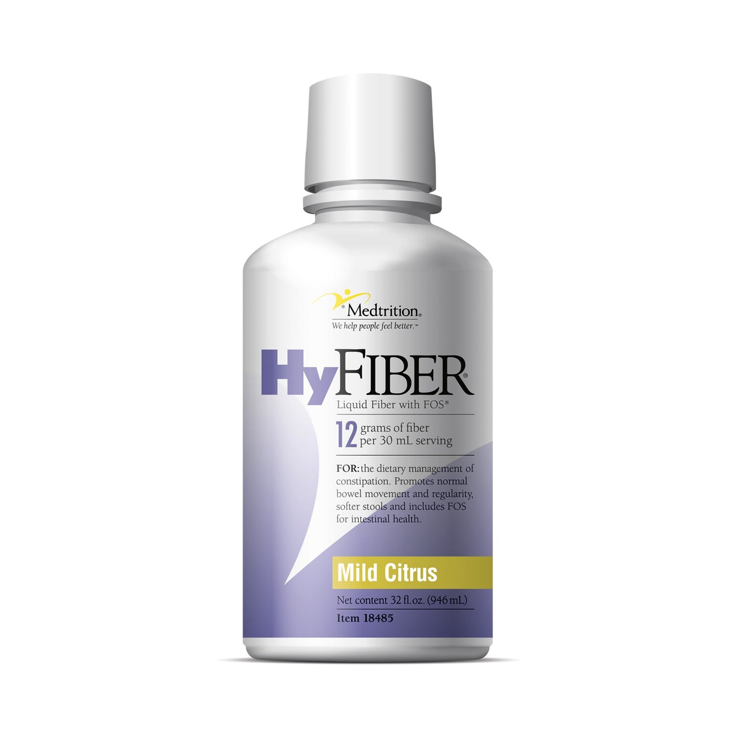 HyFiber® with FOS Oral Supplement Citrus Flavor Liquid 32 oz. Bottle (883830_EA)