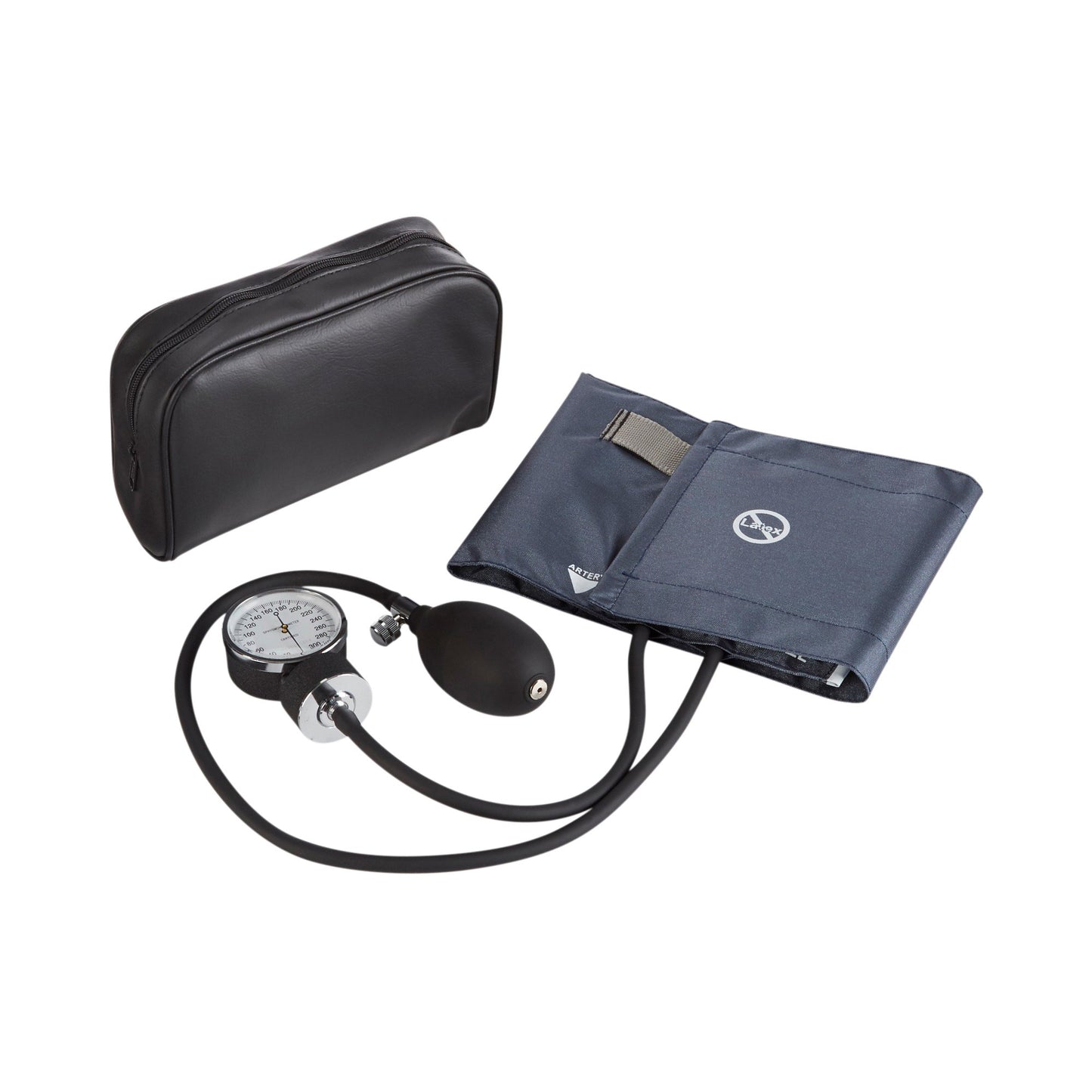 McKesson Brand Aneroid Sphygmomanometer Unit Adult Cuff Nylon Cuff 23 - 40 cm Pocket Aneroid (803197_CS)