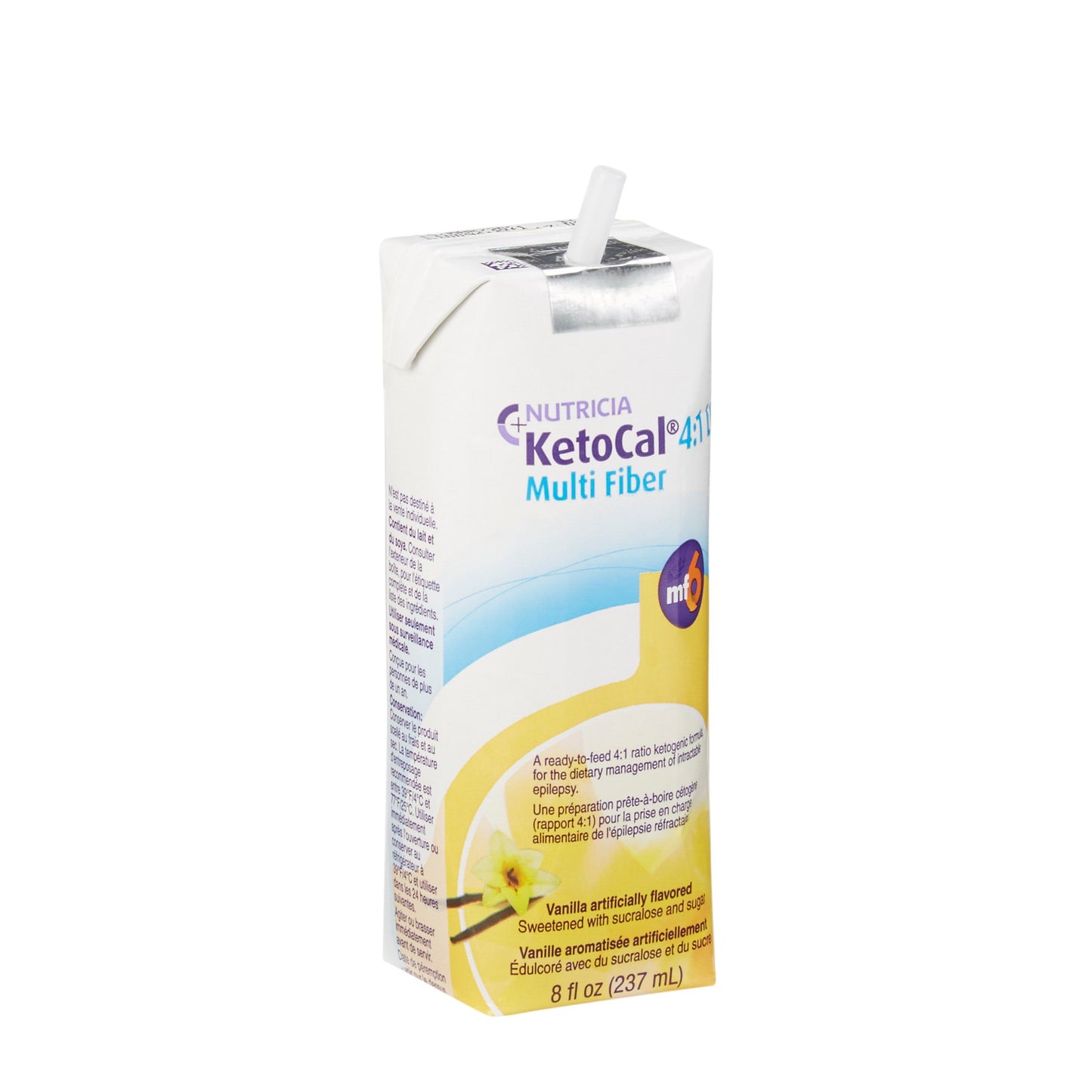 KetoCal® 4:1 LQ Oral Supplement Vanilla Flavor Liquid 8 oz. Carton (873150_EA)