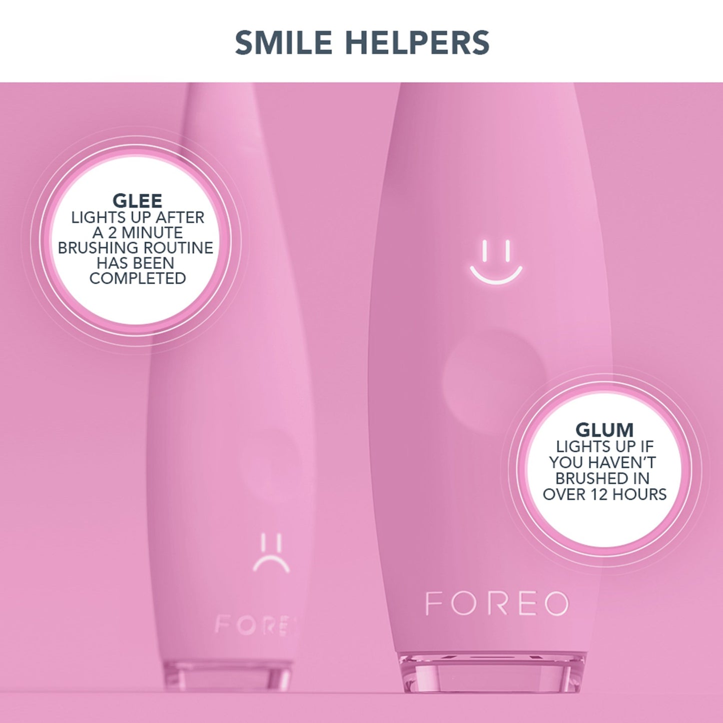 ISSA™ baby Sonic Toothbrush Pearl Pink Bunny Ages Birth to 4 Years Silicone (1252888_EA)