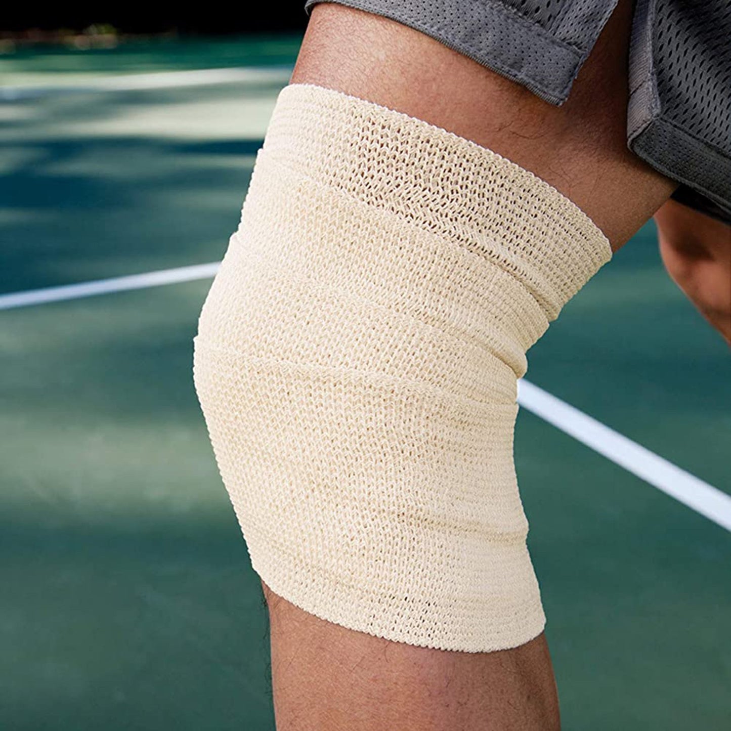 3M™ ACE™ Elastic Bandage 3 Inch Width X 5.3 Foot Self-Adherent Closure Tan NonSterile Standard Compression (976079_CS)