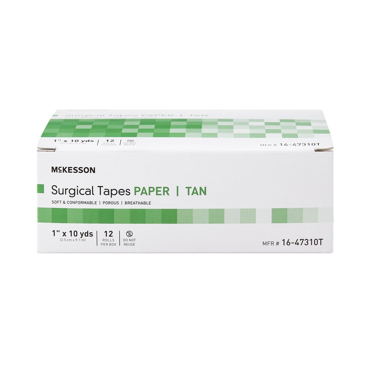McKesson Medical Tape Tan 1 Inch X 10 Yard Paper NonSterile (1055584_CS)