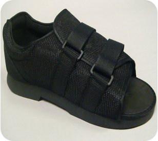 Bird & Cronin Post-Op Shoe Medium Female Black (454585_EA)