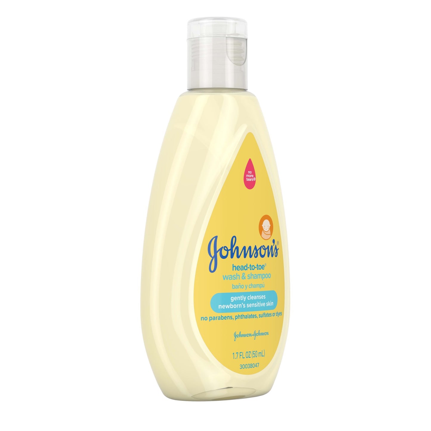 Johnson's® Baby Head-to-Toe® Baby Shampoo and Body Wash 13.6 oz. Flip Top Bottle Scented (1224246_EA)