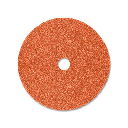 3M™ Cubitron™ II 987C Fibre Disc, Precision Shaped Ceramic, 5 in dia, 7/8 in Arbor, 60 Grit (405-051141-27654)