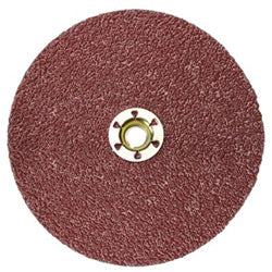 3M™ Cubitron™ II Fibre Disc 982C, Precision Shaped Ceramic, 7 in dia, 5/8 in Arbor, 36 Grit, Quick-Chanage Arbor (405-051141-27407)
