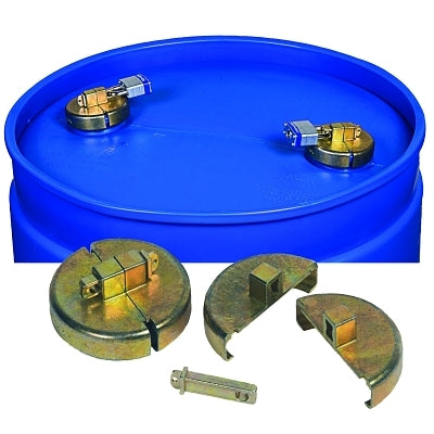 Justrite DRUM LOCKS FOR 55 GALLON POLY DRUM 3/4" NPT (400-08509)