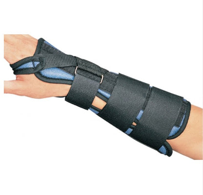 ProCare® Wrist Brace Aluminum / Foam / Tricot Left Hand Black Small (241694_EA)